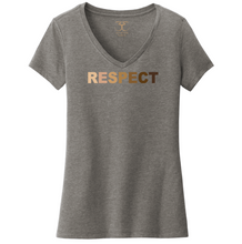 Load image into Gallery viewer, "Respect" women's v-neck